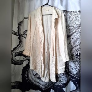 Silk men's night shirt